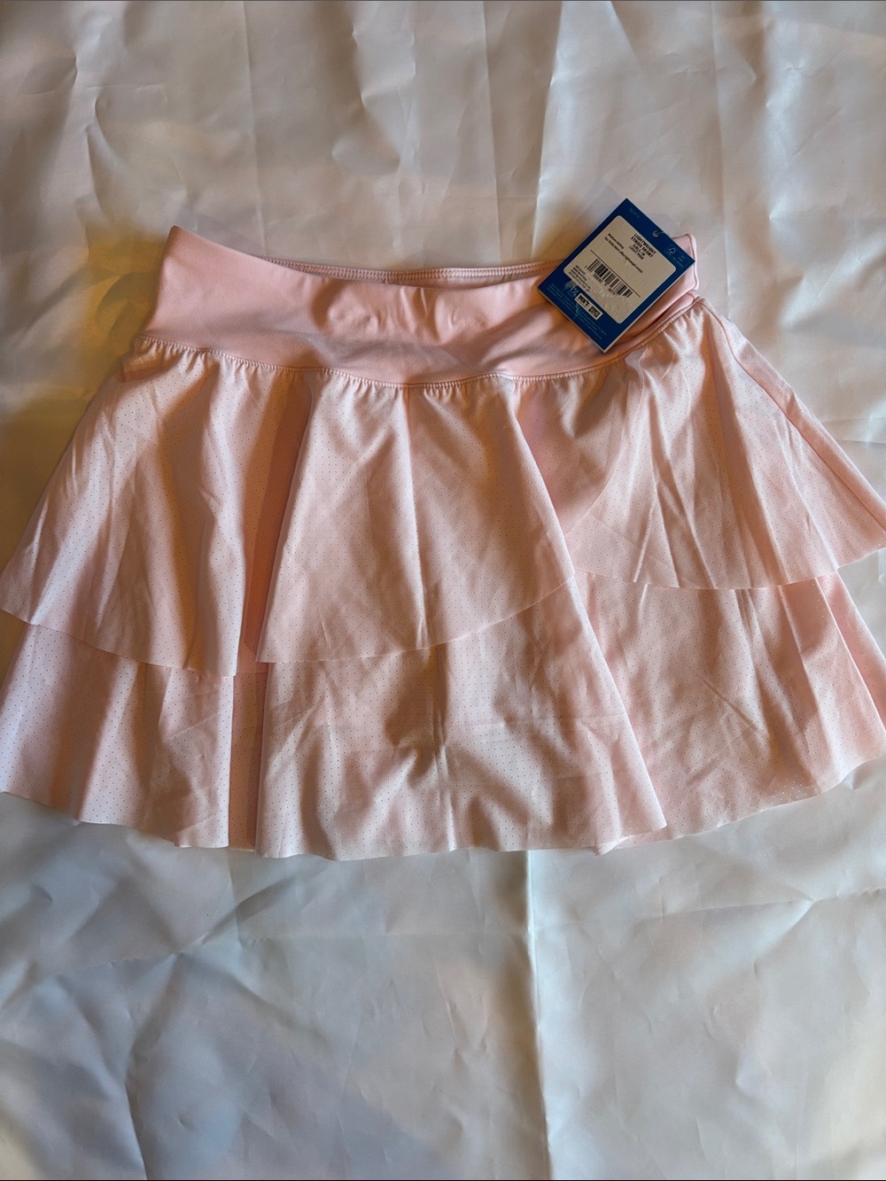 DSG Light Pink Tiered Skort for Kids